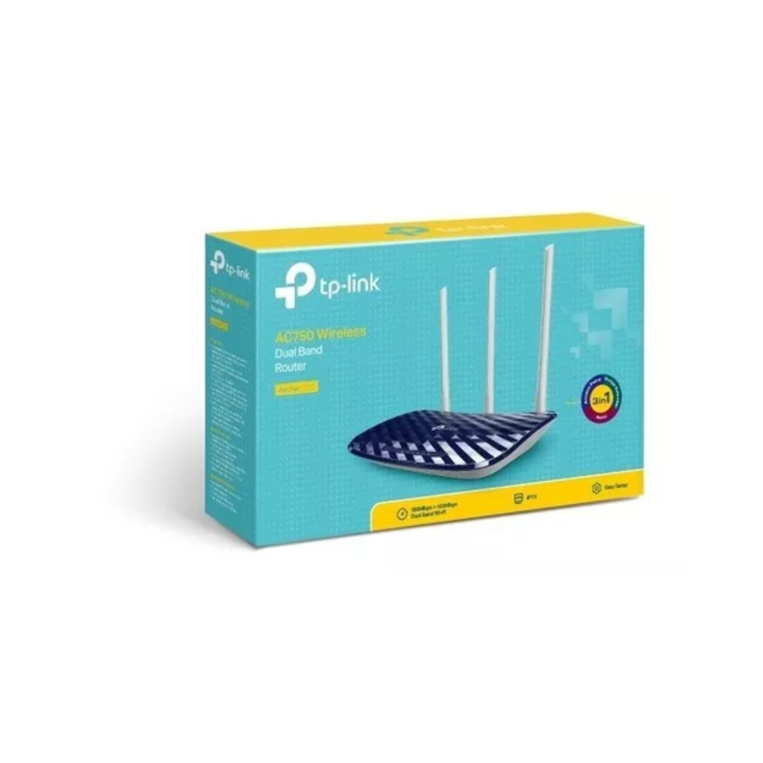 TP LINK ROUTER DUAL BAND AC750 ARCHER C20 300MBPS