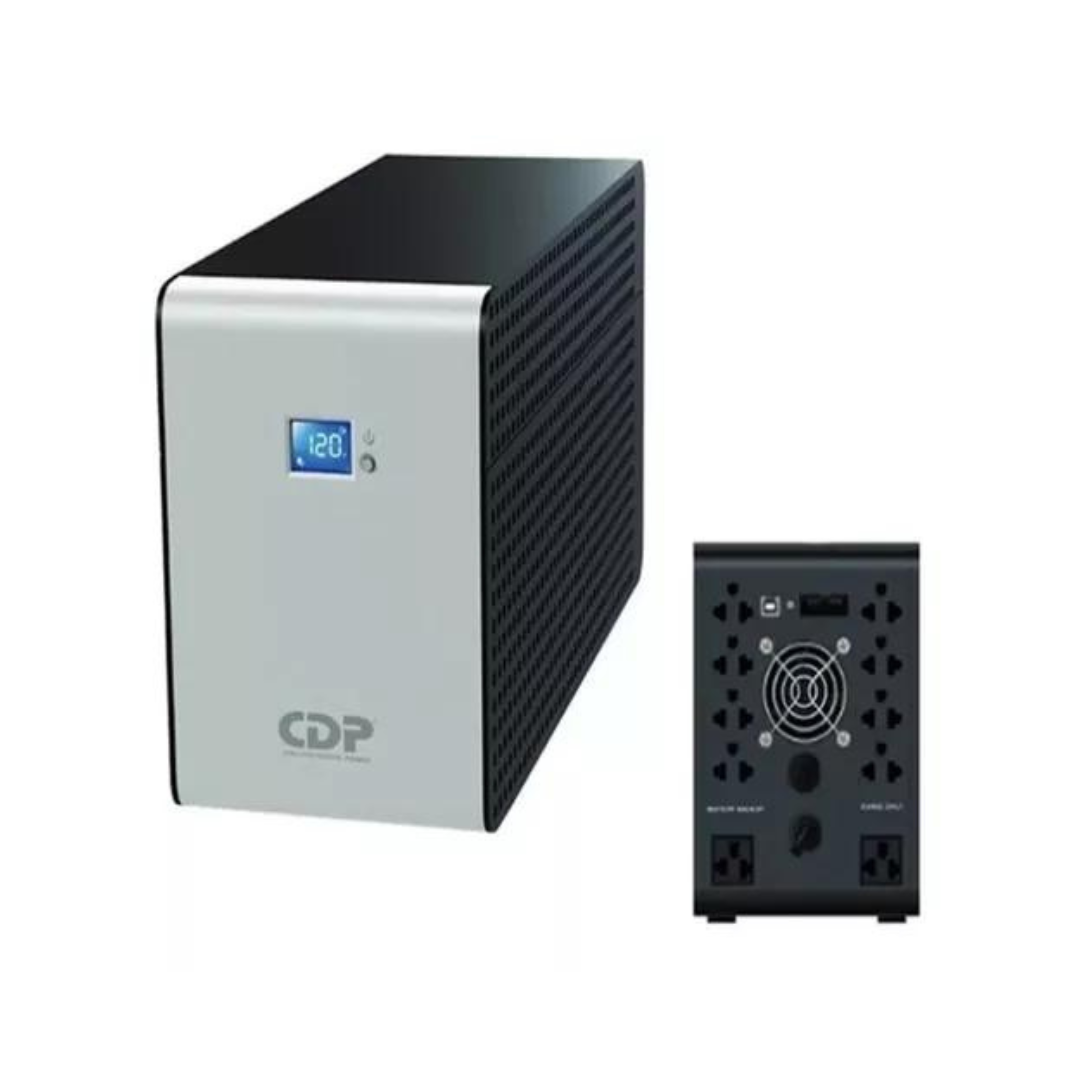 UPS CDP SMART1210 1200VA 480W 120V PANTALLA LCD 8 TOMAS